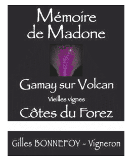 Vins de la Madone Mémoire de Madone 2020
