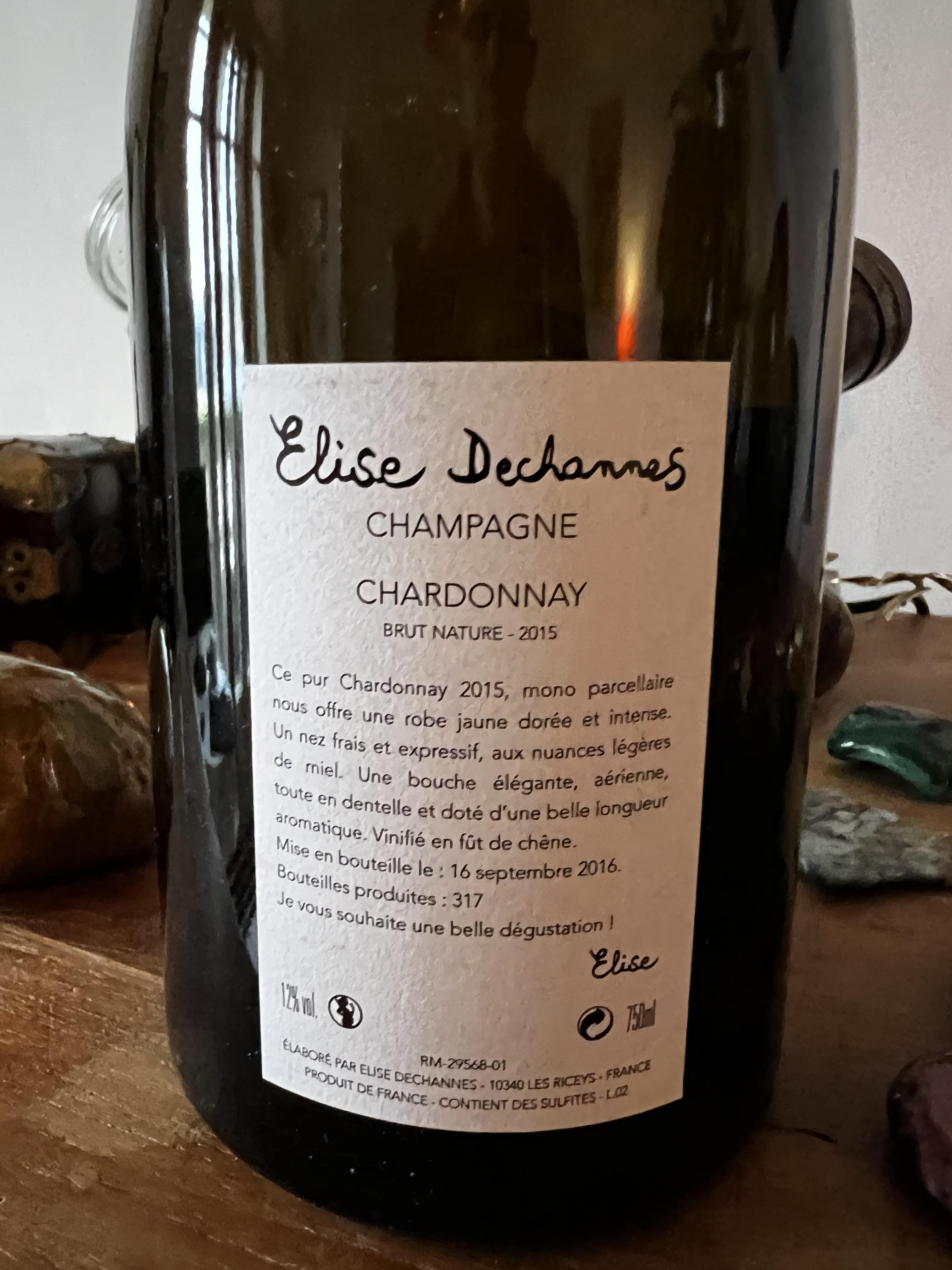 Elise Dechannes Chardonnay