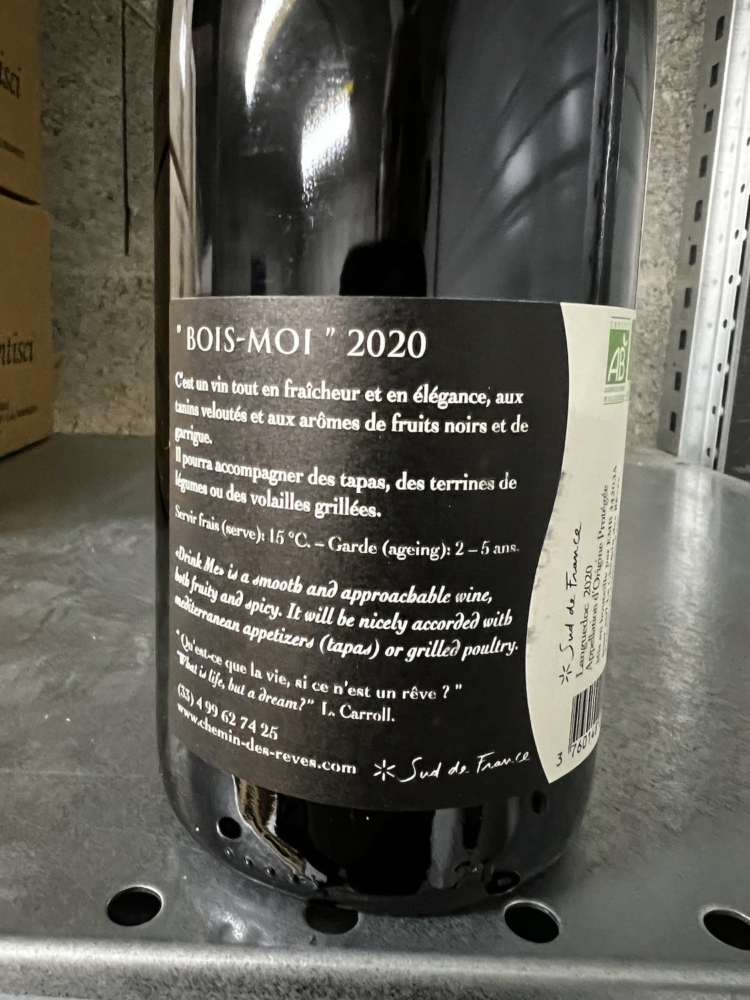 Le Chemin des Rêves Bois-moi 2020