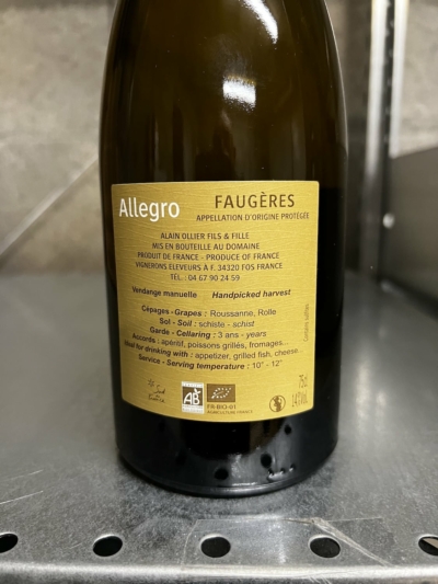 Ollier Taillefer Allegro 2021