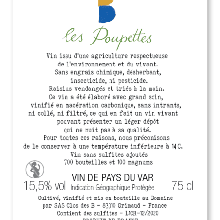 Clos des B Les Poupettes