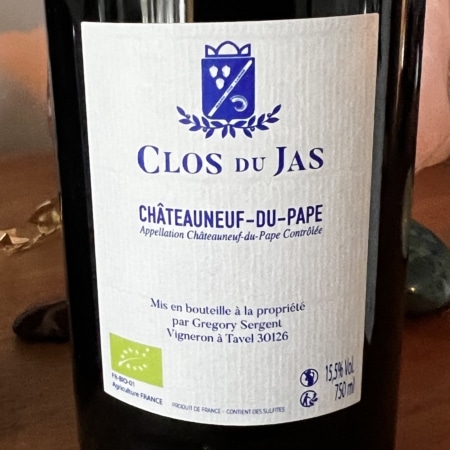 CLOS du JAS Chateauneuf du Pape rouge 2019