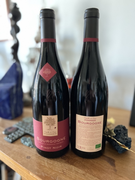 Isabelle et Denis Pommier Bourgogne rouge 2020