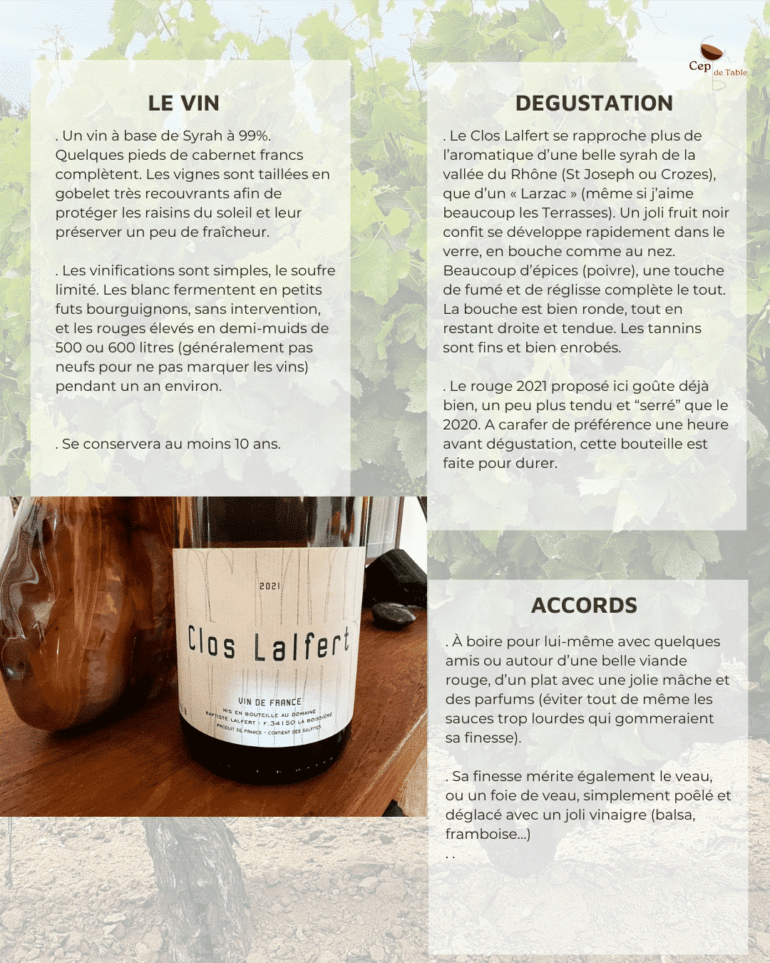 Clos Lalfert Rouge 2021