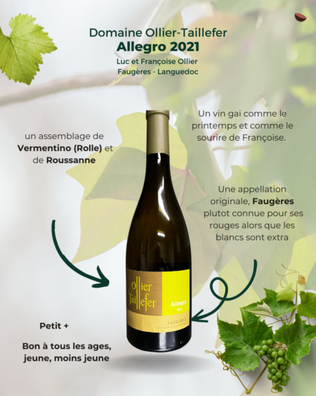 Ollier Taillefer Faugères Allegro 2021