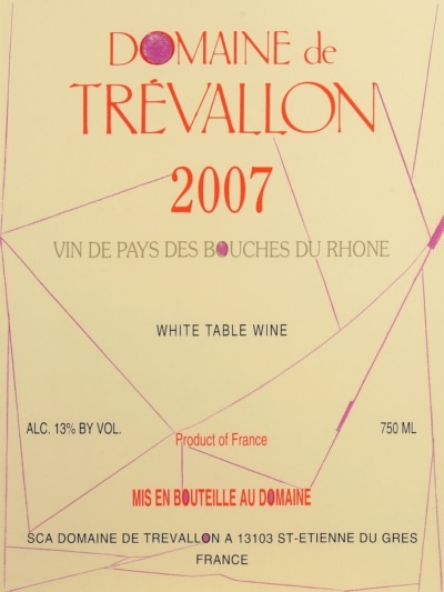 Domaine de Trevallon 2007