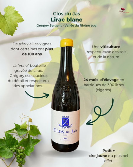 Clos du Jas Lirac blanc