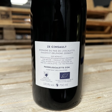 Pas de l’Escalette ZE CINSAULT rouge 2022