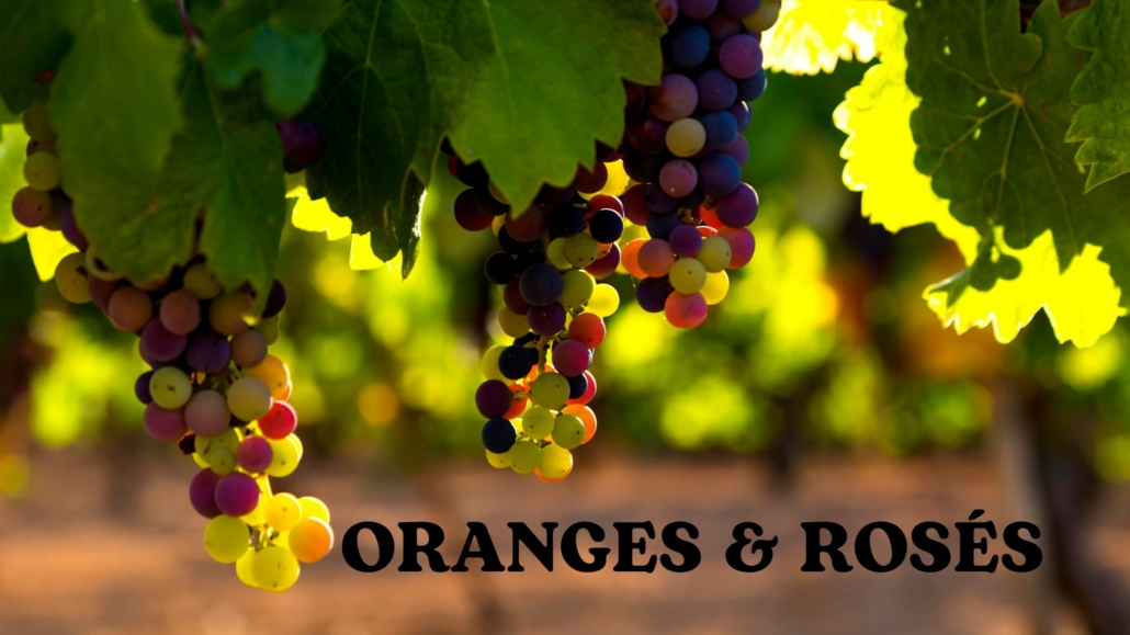 vins oranges et rosés