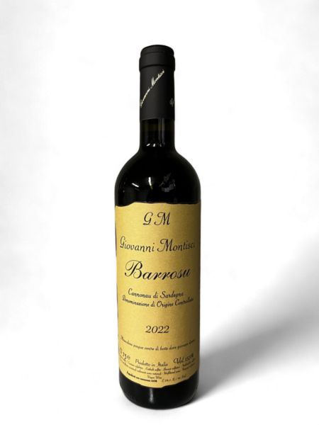 CANTINA GIOVANNI MONTISCI BARROSU 2022