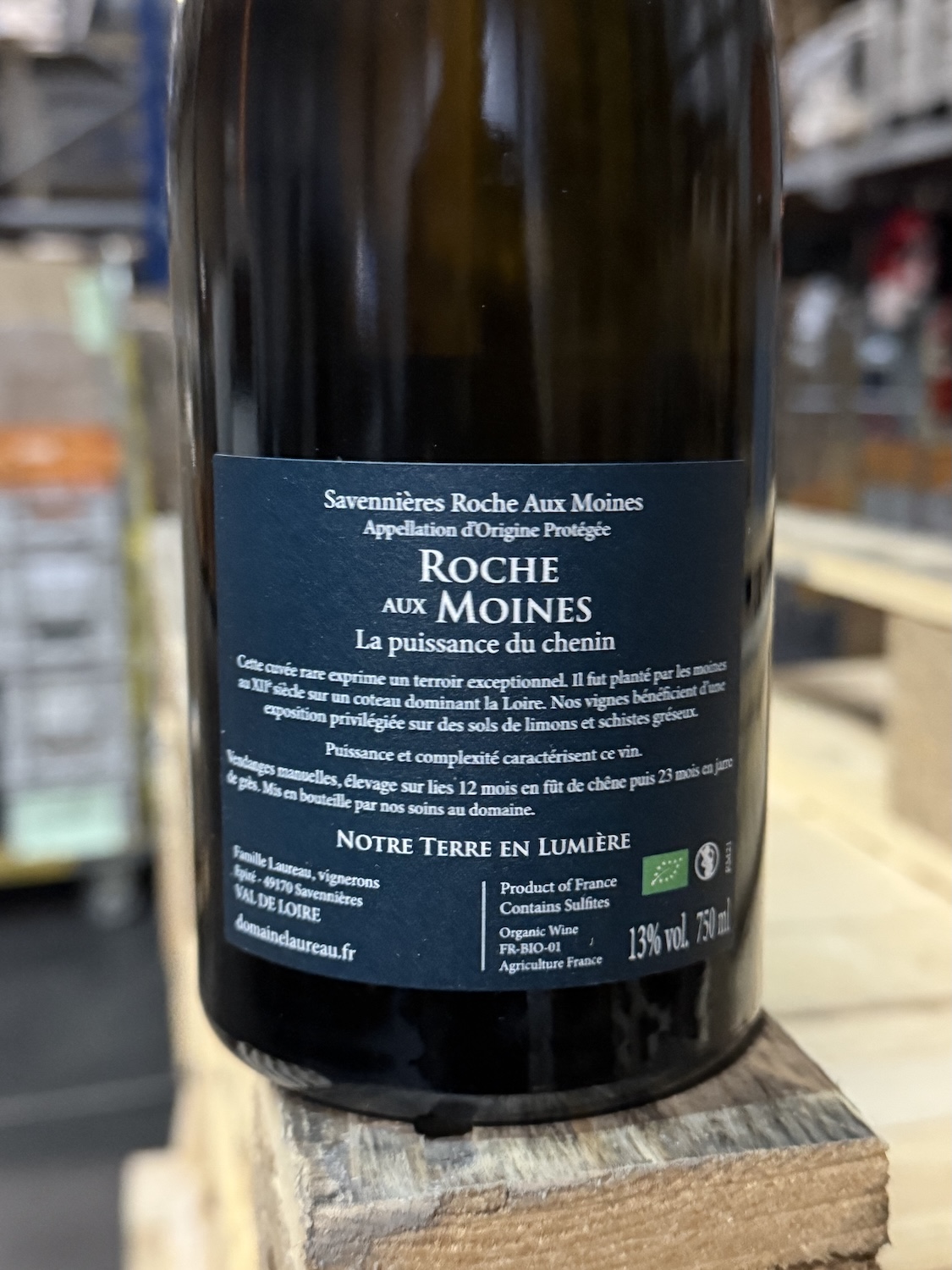 DOMAINE LAUREAU SAVENNIÈRES ROCHE AUX MOINES 2021
