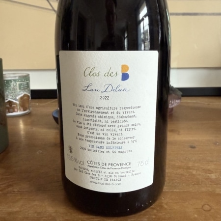 Clos des B Lou Dilun 2022