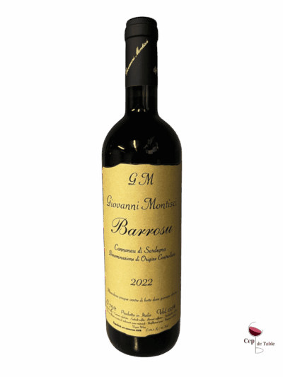 CANTINA GIOVANNI MONTISCI BARROSU 2022