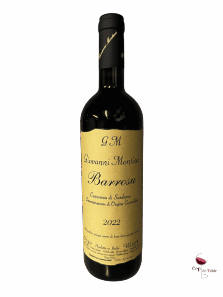 CANTINA GIOVANNI MONTISCI BARROSU 2022