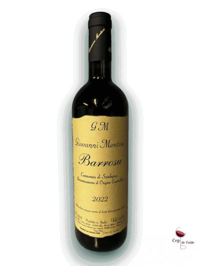 CANTINA GIOVANNI MONTISCI BARROSU 2022
