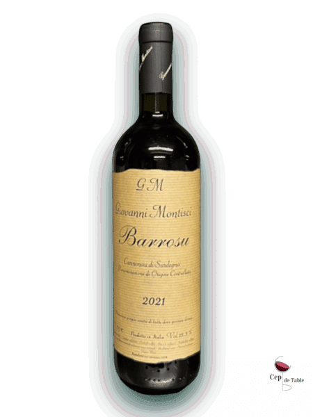 CANTINA GIOVANNI MONTISCI BARROSU 2021