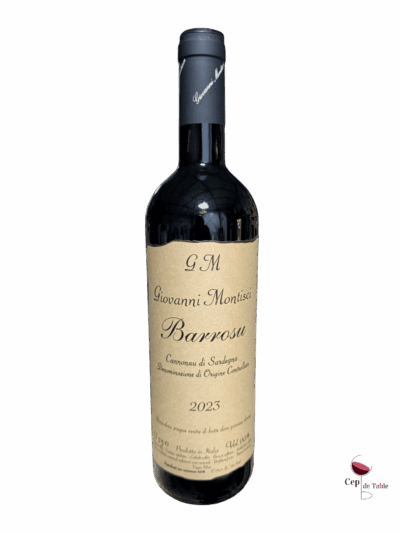 CANTINA GIOVANNI MONTISCI BARROSU 2023