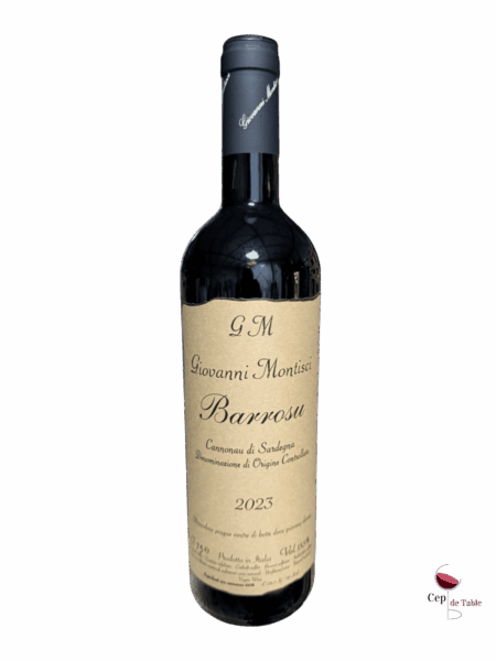 CANTINA GIOVANNI MONTISCI BARROSU 2023