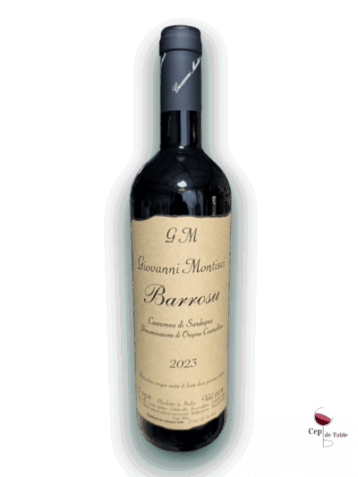 CANTINA GIOVANNI MONTISCI BARROSU 2023