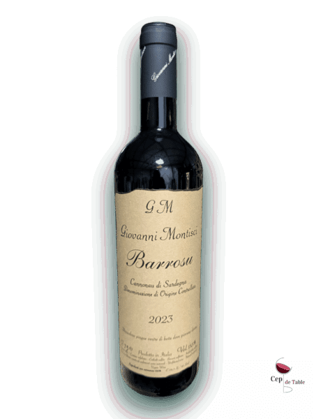 CANTINA GIOVANNI MONTISCI BARROSU 2023