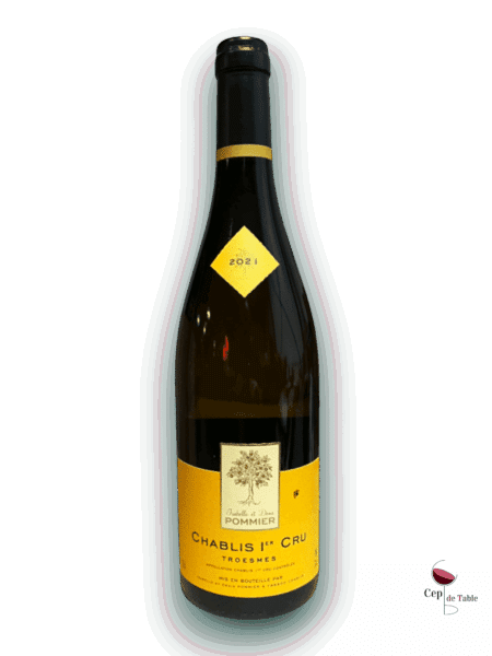 Isabelle et Denis Pommier CHABLIS 1ER CRU TROESMES 2021