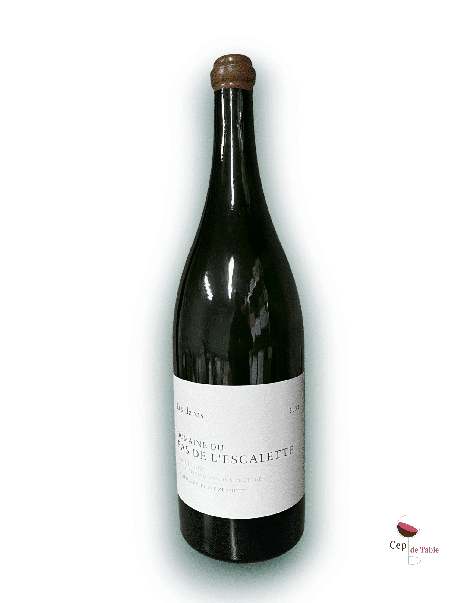 Pas de l'Escalette Les Clapas blanc 2021 Jeroboam