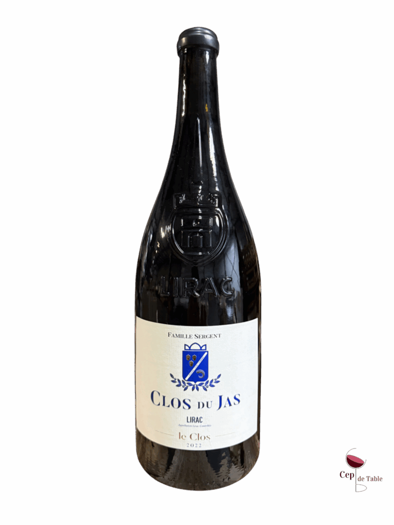 Clos du Jas Lirac rouge Le Clos 2022 en magnum Clos du Jas Lirac rouge Le Clos 2022 en magnum