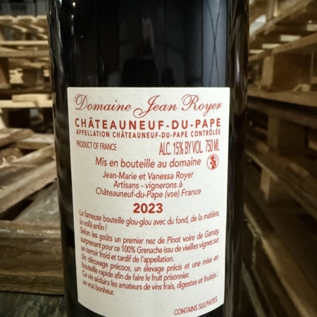 Jean Royer Châteauneuf du Pape D1030 2023