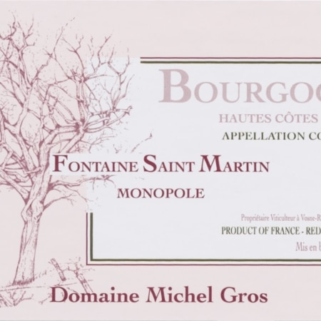 Fontaine Saint Martin Michel Gros