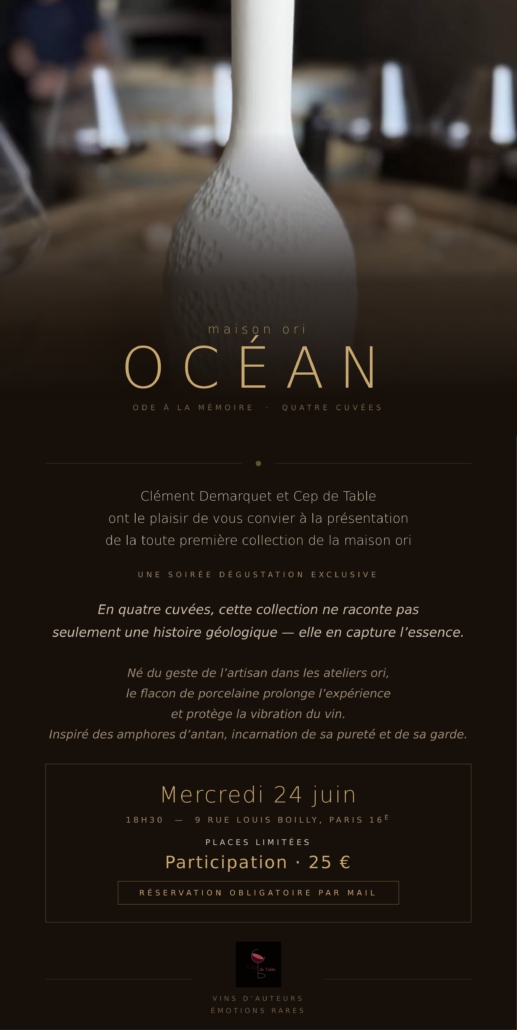 invitation_ocean Maison ori